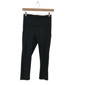 Athleta Size Small Ultimate Capri Stash Pocket Tight Black Women's Leggings